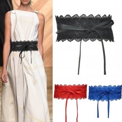 Leather & lace - elegant wide beltBelts