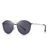 Óculos de sol retro oval - proteção UV - unisex