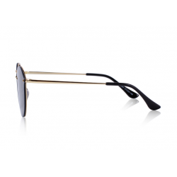 Óculos de sol retro oval - proteção UV - unisex