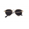 Óculos de sol retro oval - proteção UV - unisex