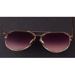Espelho de revestimento de vigas gêmeas - óculos de sol - unisex