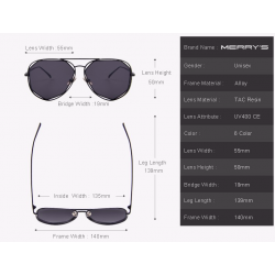Espelho de revestimento de vigas gêmeas - óculos de sol - unisex