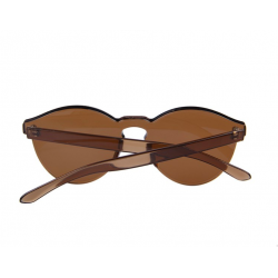 Transparente - óculos de sol de plástico - unisex