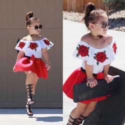 Saia e top - conjunto de meninas