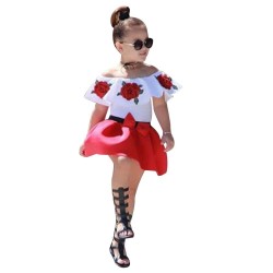 Saia e top - conjunto de meninas
