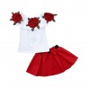 Saia e top - conjunto de meninas