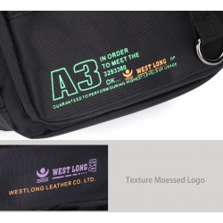 Bolsa de ombro e cintura multifuncional - impermeável