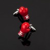 Luvas de boxe vermelho - punhos