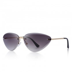 Cat eye - rimless sunglasses - UV400Sunglasses