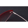 Cat eye - rimless sunglasses - UV400Sunglasses