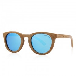 Retro - óculos de sol de madeira feitos à mão - unisex
