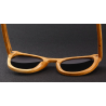 Retro - óculos de sol de madeira feitos à mão - unisex