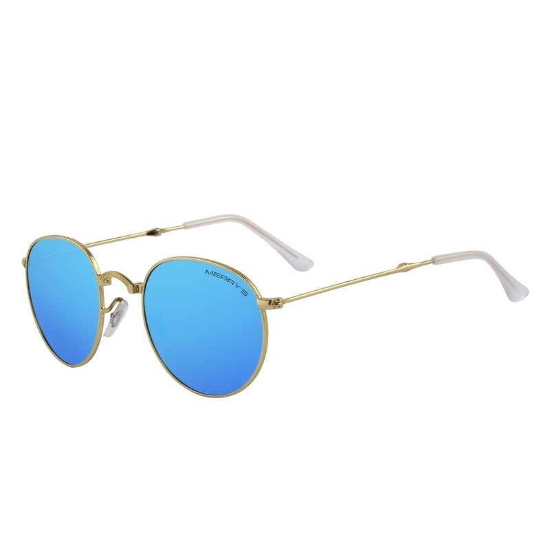 Retro - dobrável - óculos de sol oval - unisex