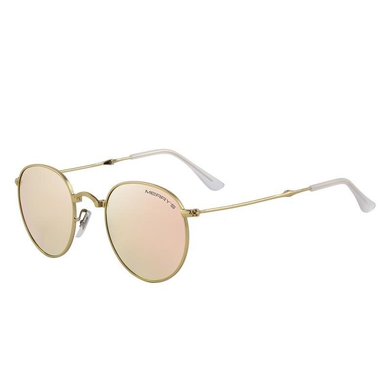 Retro - dobrável - óculos de sol oval - unisex