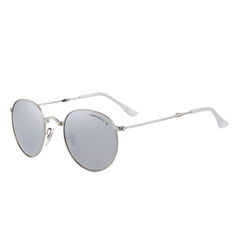 Retro - dobrável - óculos de sol oval - unisex