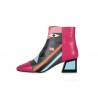 Impressão de moda - botas de tornozelo
