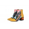 Impressão de moda - botas de tornozelo