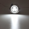 Interruptor de botão de pressão do ventilador de 12v 19mm com LED - início do motor - painel de bloqueio automático