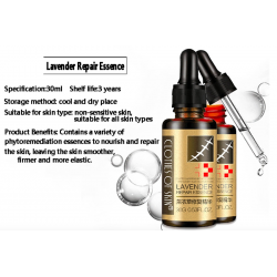 Lavender massage oil - scar removal - anti acne - hyaluronic acid serumMassage