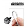 Baseus - carregamento rápido - cabo de dados micro USB plano