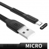 Baseus - carregamento rápido - cabo de dados micro USB plano