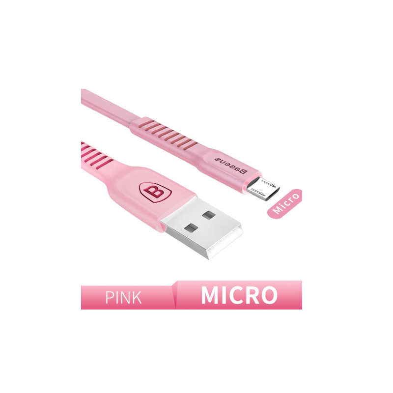 Baseus - carregamento rápido - cabo de dados micro USB plano