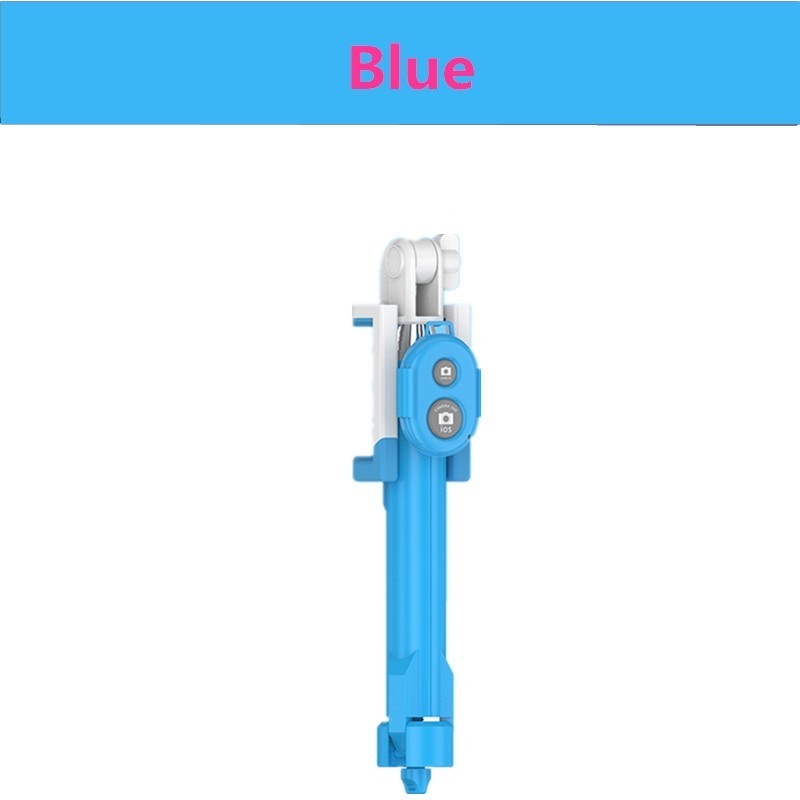 Tripod Bluetooth selfie stick com botão de obturador para smartphone