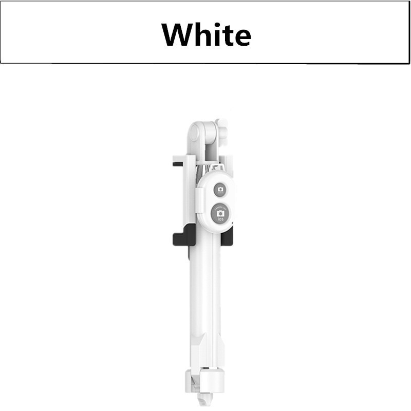 Tripod Bluetooth selfie stick com botão de obturador para smartphone