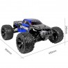 BSD Racing BS810T 1/8 2.4G 4WD 70km/h 4S Brushless Rc Car - Electric Off-Road Truck - Modelo RTR