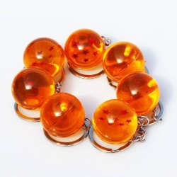Ball with star - keychainKeyrings