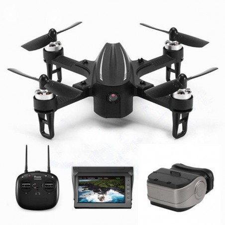 Cada um EX2mini brushless 5.8G FPV - RC Drone Quadcopter RTF - Com câmera + monitor de FPV + vidros - Modo 2 (tratalhadora de mã