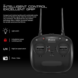 Cada um EX2mini brushless 5.8G FPV - RC Drone Quadcopter RTF - Com câmera + monitor de FPV + vidros - Modo 2 (tratalhadora de mã