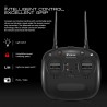 Cada um EX2mini brushless 5.8G FPV - RC Drone Quadcopter RTF - Com câmera + monitor de FPV + vidros - Modo 2 (tratalhadora de mã