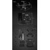 Cada um EX2mini brushless 5.8G FPV - RC Drone Quadcopter RTF - Com câmera + monitor de FPV + vidros - Modo 2 (tratalhadora de mã