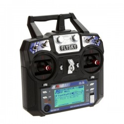 Transmissor de rádio FlySky FS-i6 2.4G 6CH AFHDS RC com receptor FS-iA6B para drone RC FPV