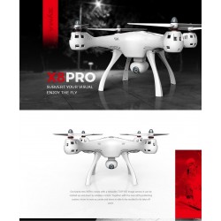 Syma X8PRO GPS com câmera FPV WIFI 720P - Altitude Hold - RC Máquina de montagem automática
