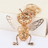 Bee de cristal - chaveiro