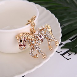 Cavalo de cristal - chaveiro