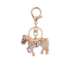 Cavalo de cristal - chaveiro