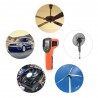 FOSHIO 10-99999 RPM - digital laser tachometer - non-contact photoelectric car speedometerDiagnosis