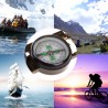 Portable Folding Army Compass With Green LensSurvival tools