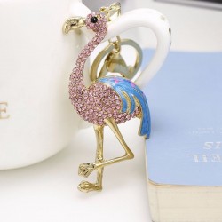 Cristal Flamingo - Chaveiro