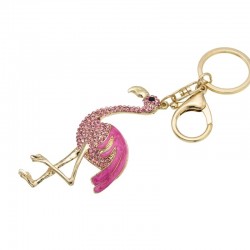 Cristal Flamingo - Chaveiro