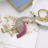 Cristal Flamingo - Chaveiro