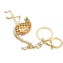 Cristal Flamingo - Chaveiro