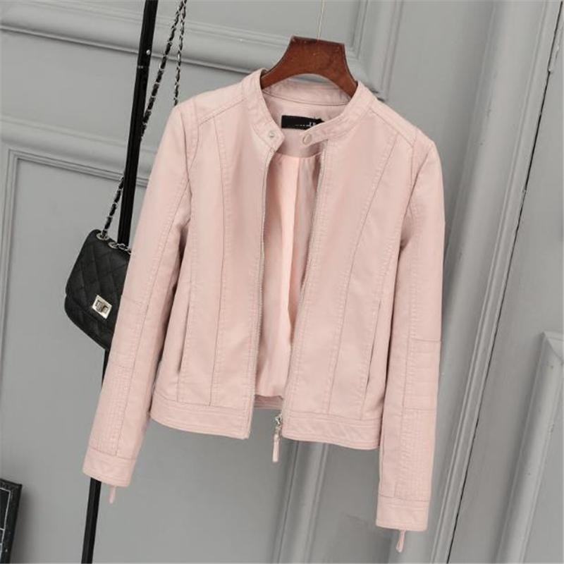 Leather jacket with zipperJackets Leather jacket with zipperJackets