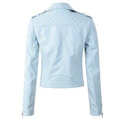 Soft leather jacket with zippersJackets