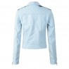 Soft leather jacket with zippersJackets