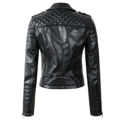 Soft leather jacket with zippersJackets