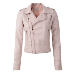 Soft leather jacket with zippersJackets